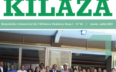 Kilaza 1 – Newsletter de l’Alliance Voahary Gasy – Janvier à juillet 2019